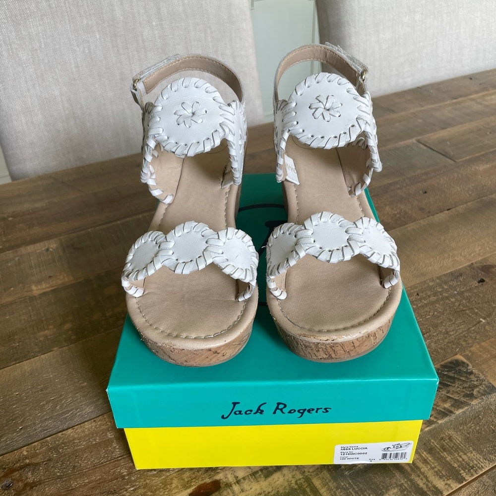 Jack Rogers girls wedge sandals